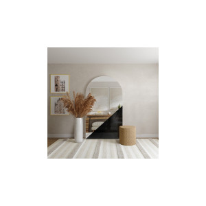 Oglindă decorativă semiovală mare - KRIS Dimensiuni 50x150