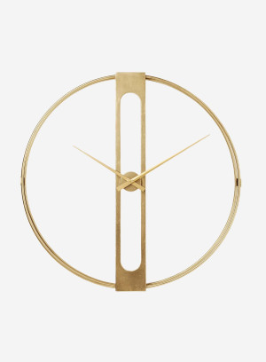 Zegar ścienny Clip złoty średnica 107 cm