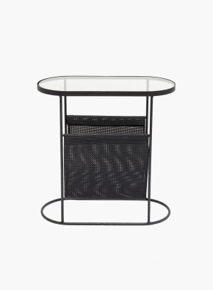Stolik boczny Mesh Journal gazetnik