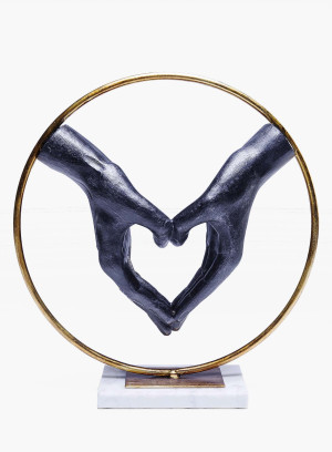 Figurka dekoracyjna Elements Heart Hand