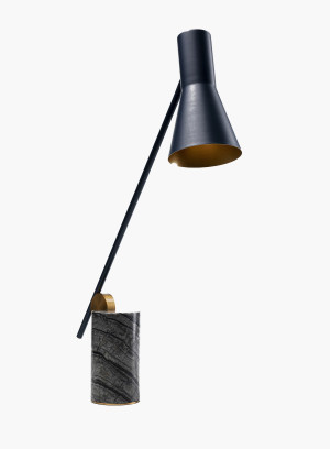 Lampa stołowa Metro z marmurową podstawą