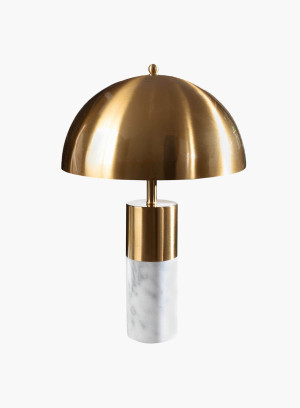 Lampa stołowa Burlesque z marmurową podstawą