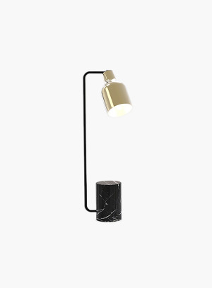 Lampa stołowa Super 1 LED black and gold