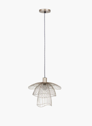 Lampa wisząca Papillon XS w kolorze szampan