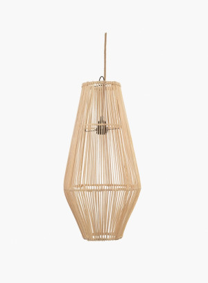 Lampa wisząca Afrodisiac Naturalna rattanowa M