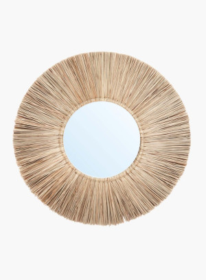 Lustro z trawy Alang Alang naturalne M