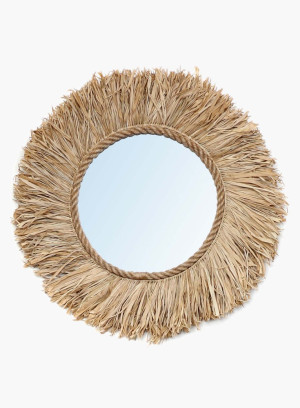 Lustro Haiti naturalne Raffia