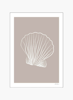 Druk artystyczny Emilie Luna  Seashell 01