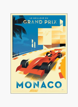 Druk artystyczny Mads Berg  Monaco
