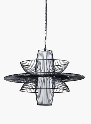Lampa wisząca Cappello Opposto czarna