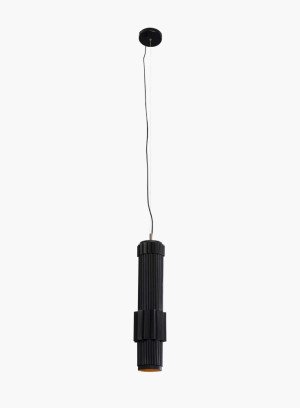 Lampa wisząca Famous Ø14cm stalowa czarna