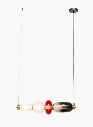 Lampa wisząca Sugar szklane klosze