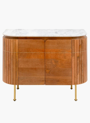 Komoda Grace z marmurowym blatem