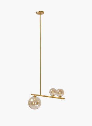 Lampa wisząca Talea ze szklanymi kulami