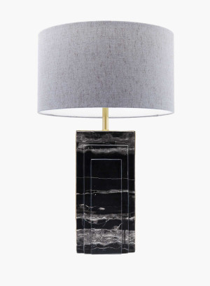 Lampa stołowa Charleston marmurowa