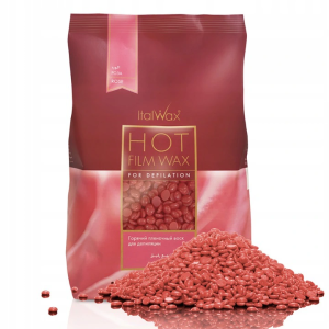ItalWax Rose Film Wax 100g (opakowanie eko) - wosk twardy w granulkach do depilacji bezpaskowej