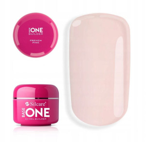 Silcare Base One French Pink 5g budujący żel UV do paznokci
