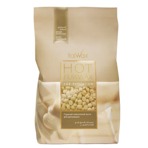 ItalWax White Chocolate Film Wax 1kg - wosk twardy w granulkach do depilacji bezpaskowej