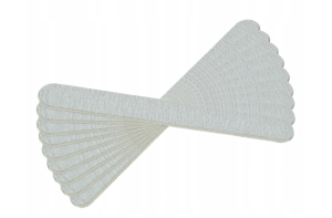 10 x Pilnik prosty szary zebra - gradacja 100/180