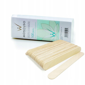 Mini zestaw do depilacji ItalWax paski 20 sztuk + szpatułki 20 sztuk