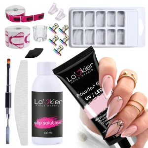Zestaw budujący Powder Gel La'kier akrylożel 30ml + akcesoria