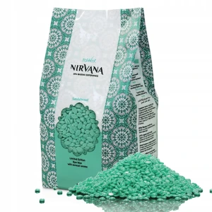 ItalWax Nirvana Film Wax Sandalwood - Premium SPA syntetyczny aromatyczny wosk twardy w granulkach do depilacji bezpaskowej 1kg