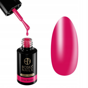 Boska Nails 429 Crazy Woman kolekcja Autumn Date kolorowy lakier hybrydowy 6ml