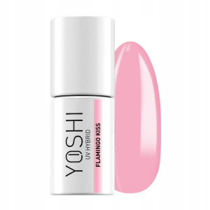 Yoshi Pastel Paradise 827 Flamingo Kiss Pastelowy lakier hybrydowy do paznokci 6ml