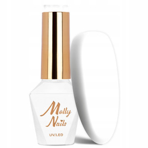 Molly Nails Wedding Yes, I Do 21 Inspired By Wedding Gel Polish HEMA/Di-HEMA Free Biały lakier hybrydowy LED/UV 8g