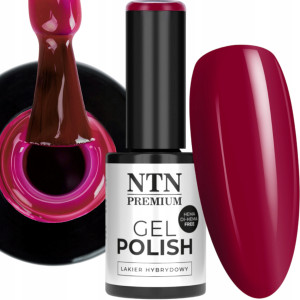 NTN Premium Celebration Collection 171 Czerwony lakier hybrydowy HEMA/Di-HEMA Free LED/UV Gel Polish 5g