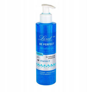 Larel Be Perfect Żel micelarny do demakijażu oczu i twarzy z witaminą E 200ml
