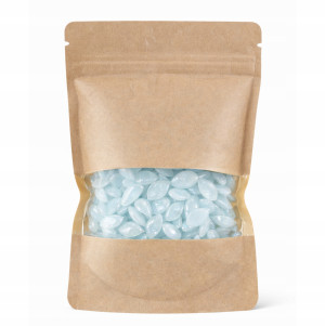 ItalWax Snowy Day Limited Edition Zimowy wosk twardy syntetyczny (hipoalergiczny) do depilacji brazylijskiej z zapachem świeżości 100g (opakowanie eko