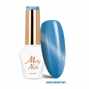 Lakier hybrydowy Cat Eye Pastel Molly Nails 272 Sky niebieski 8 g