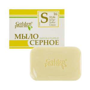 Golden Farm Naturalne mydło siarkowe do skóry problematycznej 70g