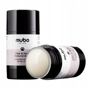 Mubo Naturalne Masełko do Łap i Nosa w Sztyfcie dla Psa i Kota 25 g