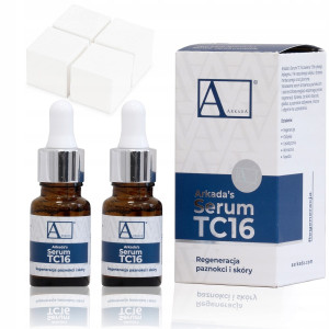 Arkada zestaw serum kolagenowe TC16 2szt 11ml i waciki 200 sztuk