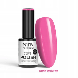 NTN Premium Lakier do Paznokci Hybrydowy 546 Pink różowy limitowany 5g