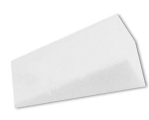 Biała gąbka ombre
