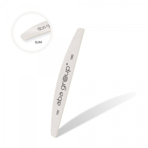 Aba group Pilnik półksiężyc łódka szary zebra slim, gradacja 100/180