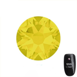 Cyrkonie szklane szlifowane Citrine SS5 50 sztuk