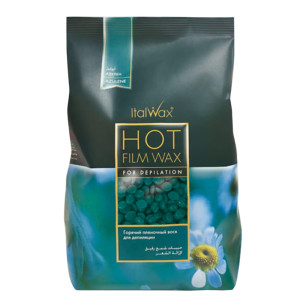 ItalWax Azulene Film Wax 1kg - wosk twardy w granulkach do depilacji bezpaskowej