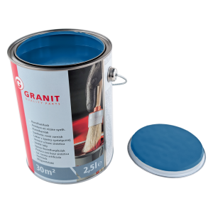 Farba Lakier błękit sygnałowy RAL 5005 NOPOLUX WILCKENS GRANIT 2.5 l Puszka
