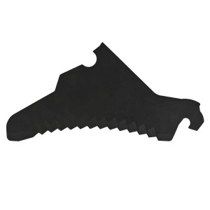 Nóż do przyczepy samozbierającej Pöttinger 215x430 mm grubość 5 mm 434126F