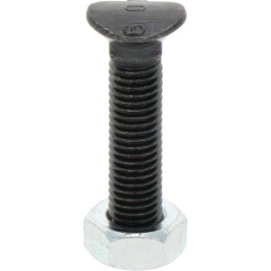 Śruba płużna z nakrętką M10x1,5 x 45 mm 10.9 x25szt