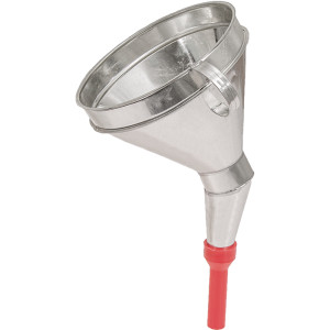 Lejek metalowy skośny do dystrybucji oleju smaru i płynów fi 170 mm 80016
