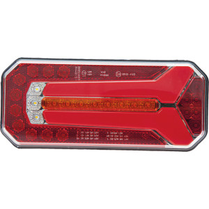 Lampa zespolona pozycyjna kierunkowskazu tylna 12-24V IP66/68 1123DDLPWAS