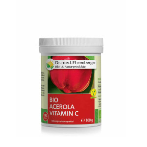 Dr. Ehrenberger Acerola Vitamin C Pulver Bio 100g