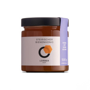 Honig mit Kornblume 500g - Lorber-Hof