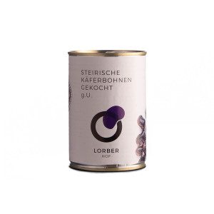 Steirische Käferbohnen gekocht g.U. 250g - Lorber-Hof
