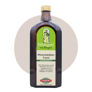 Hildegard Pfirsichblätter-Trank